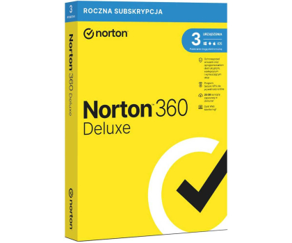 Program antywirusowy NORTON Norton 360 Deluxe 3st. (12m.)